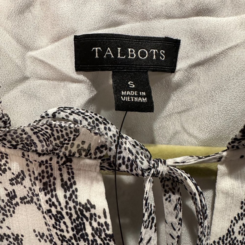 Talbot's Paisley Blouse - Picture 3 of 3